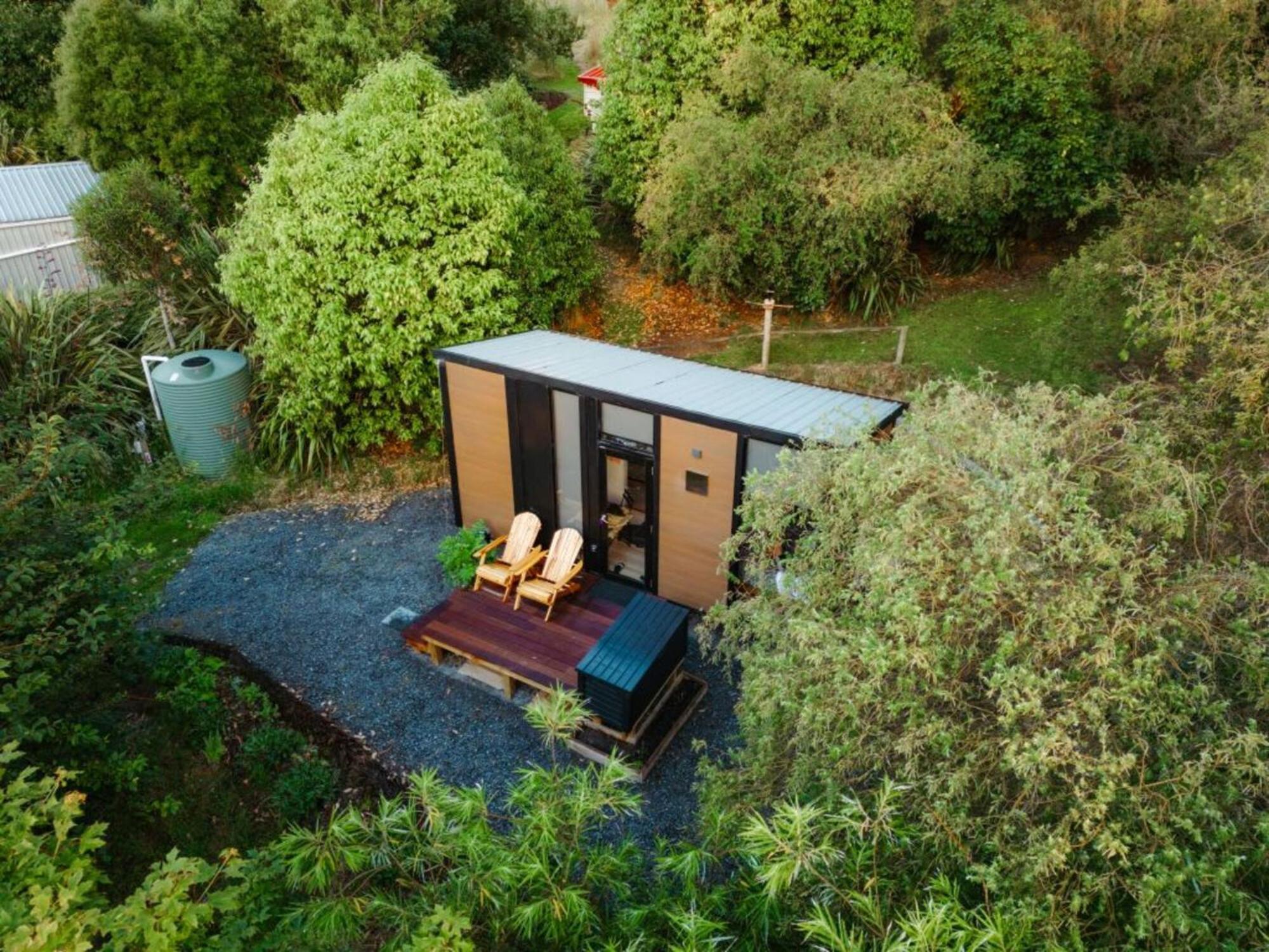 Tranquility Tiny House By Tiny Away Vila Owaka Exterior foto